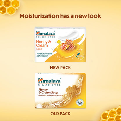 Himalaya Honey & Cream Moisturizes And Softes Skin Soap