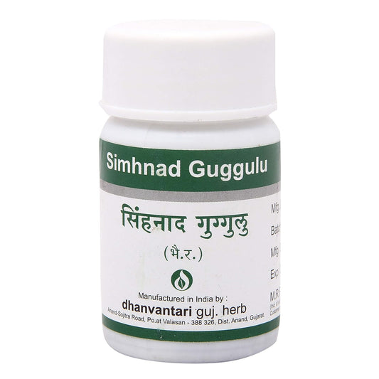 Dhanvantari Ayurveda Simhnad Guggulu Tablette, nützlich bei rheumatischen Erkrankungen