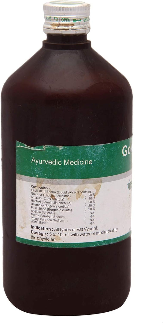 Dhanvantari Ayurvedic Gokshuradi Kadha, nützlich bei allen Arten von rheumatischen Problemen, Flüssigkeit, 450 ml