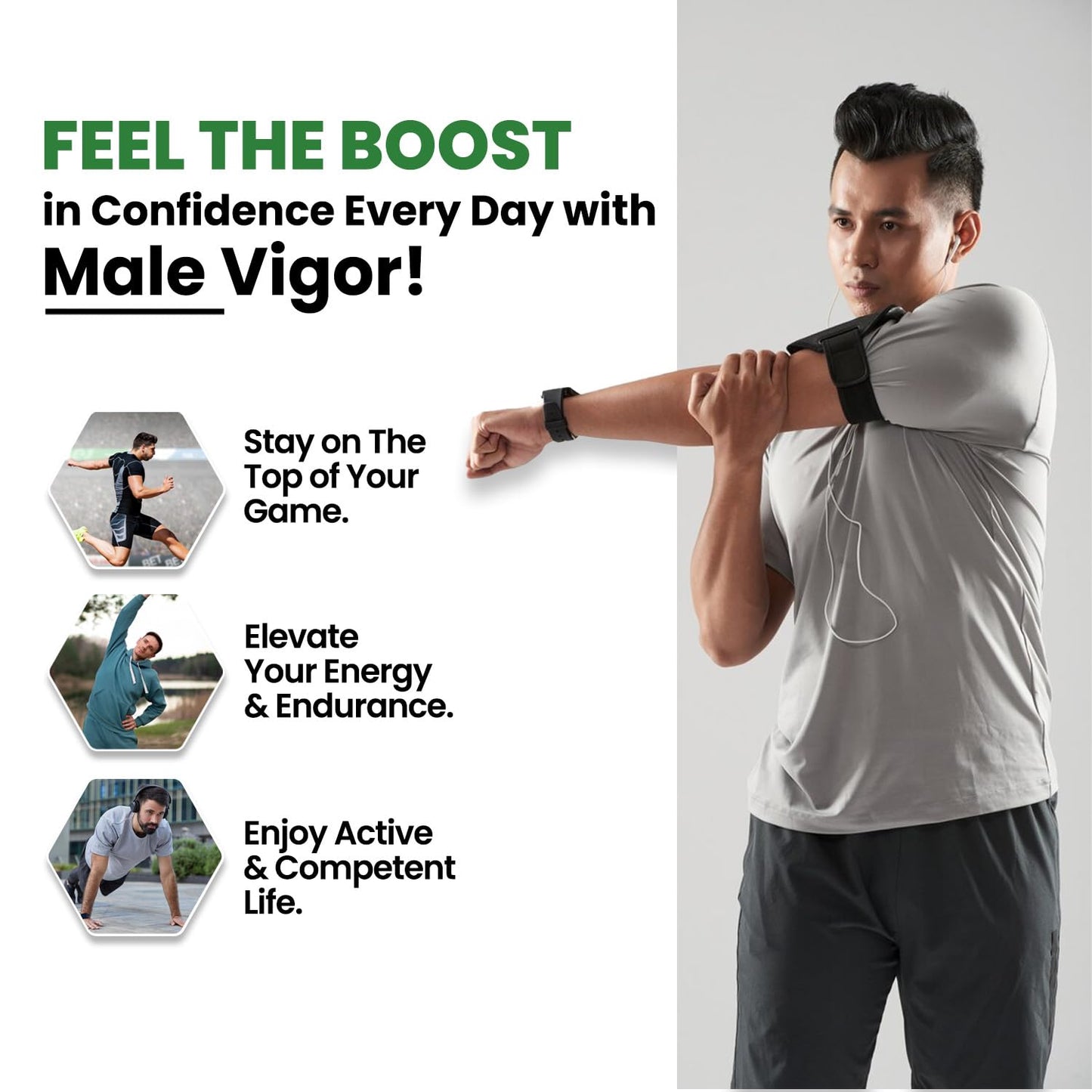 Himalayan Organics Male Vigor Vegetarian 60 Tablets