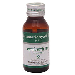 Dhanvantari Ayurvedic Mahamarichyadi Taila Useful In Skin Infection & Scabies Eczema Oil