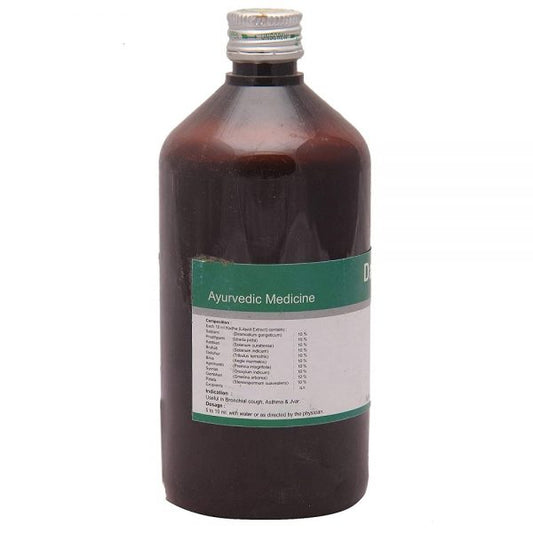 Dhanvantari Ayurvedic Dashmool Kadha Nützlich bei Husten, Fieber und Asthma, Flüssigkeit 450ml