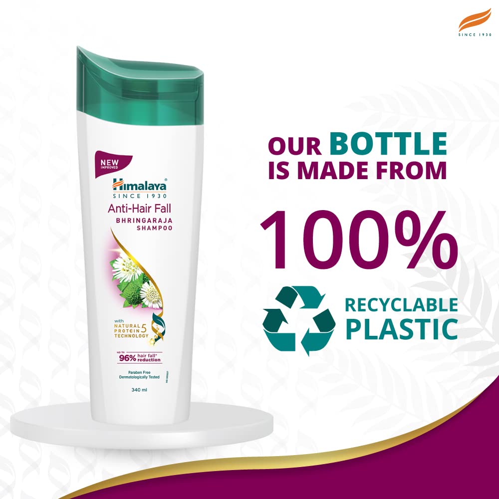 Himalaya Herbal Ayurvedic Personal Care Шампунь против выпадения волос Bhringaraja до 96%, уменьшающий выпадение волос
