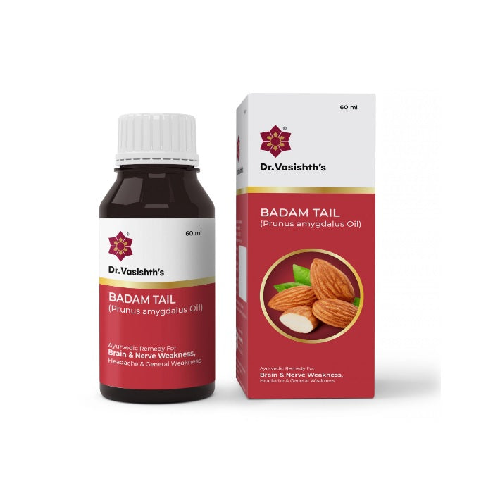 Badam-Öl von Dr. Vasishth, 60 ml