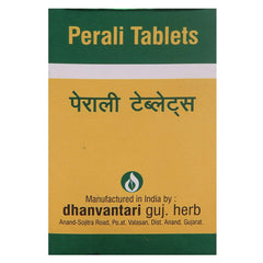 Dhanvantari Ayurvedisches Perali Nützlich bei Lähmung Vat Vyadi Tablette &amp; Öl