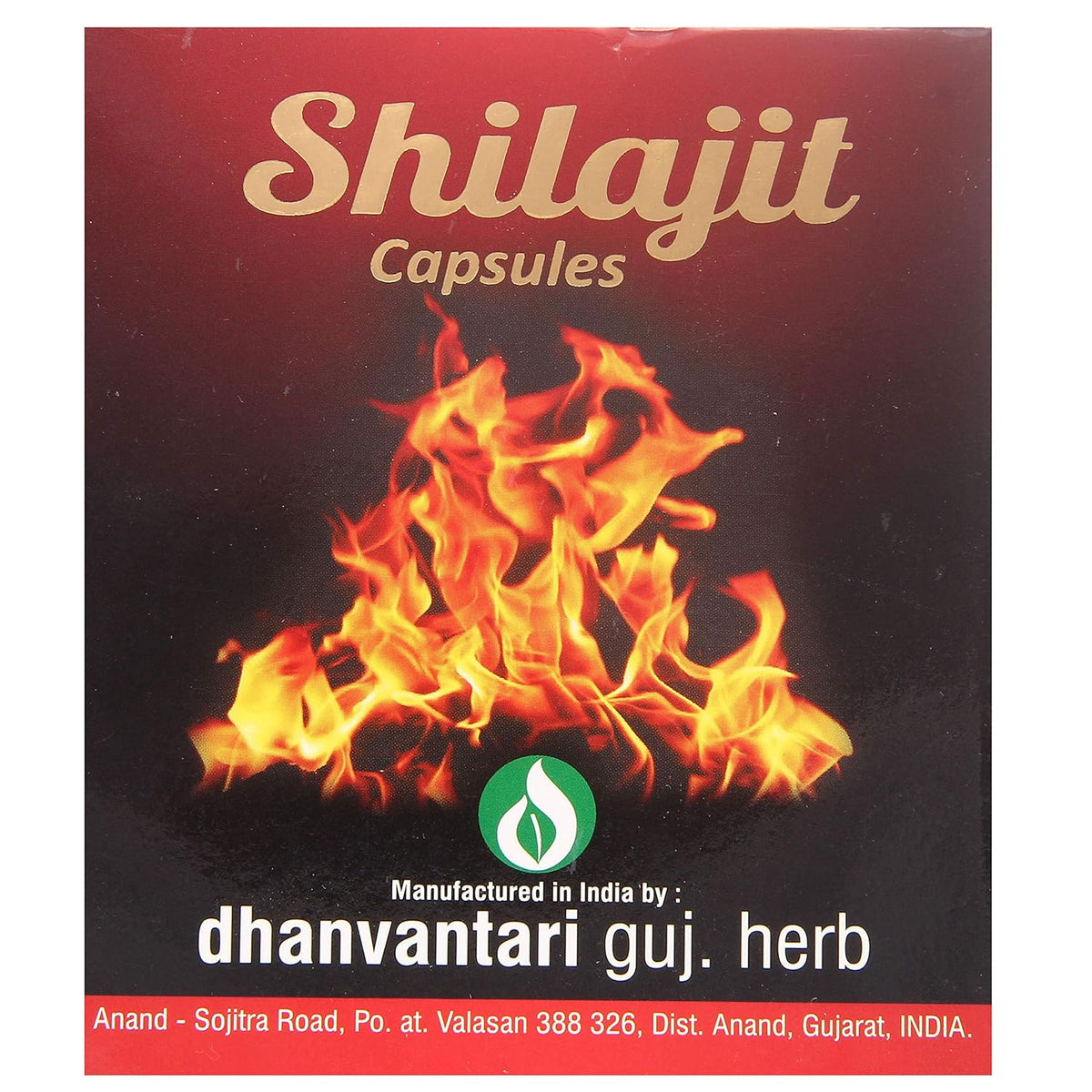 Dhanvantari Ayurvedische Shilajit-Tonikum-Kapseln