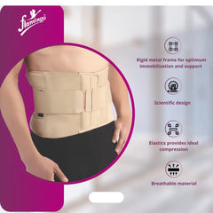 Flamingo Health Orthopädischer Öko-Rahmengürtel, Unisex, Code 2050