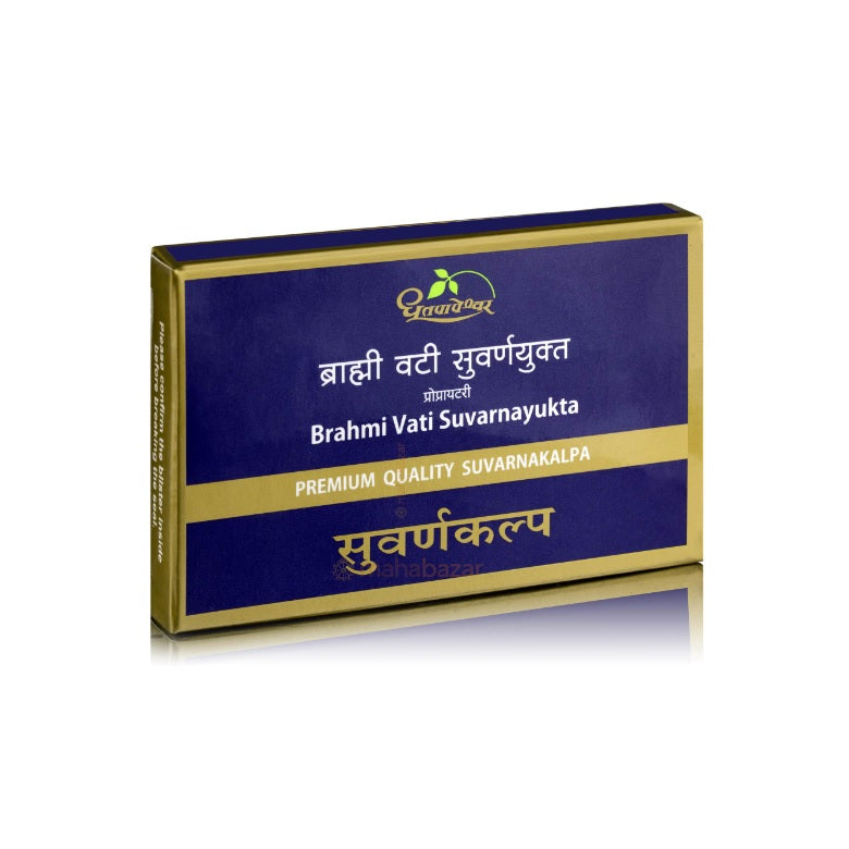 Dhootapapeshwar Ayurvedische Brahmi Vati Suvarnayukta Tablette