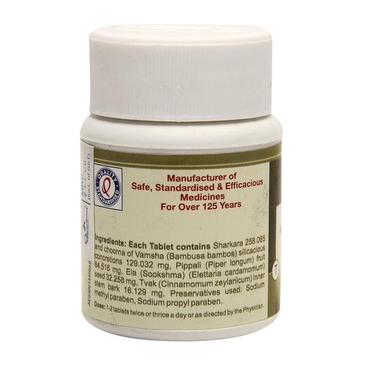 Dhootapapeshwar Ayurvedische Sitopaladi-Tabletten und Churan-Pulver