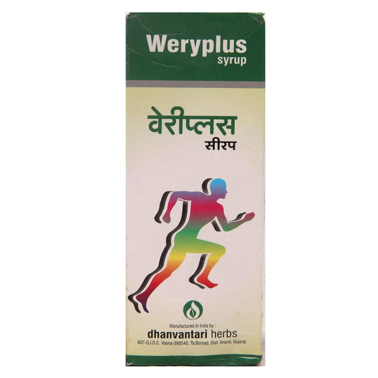 Dhanvantari Ayurvedischer Weryplus Geriatrischer Tonic-Sirup