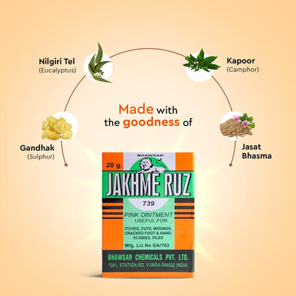 Bhawsar Jakhme Ruz Pink Ointment Malam