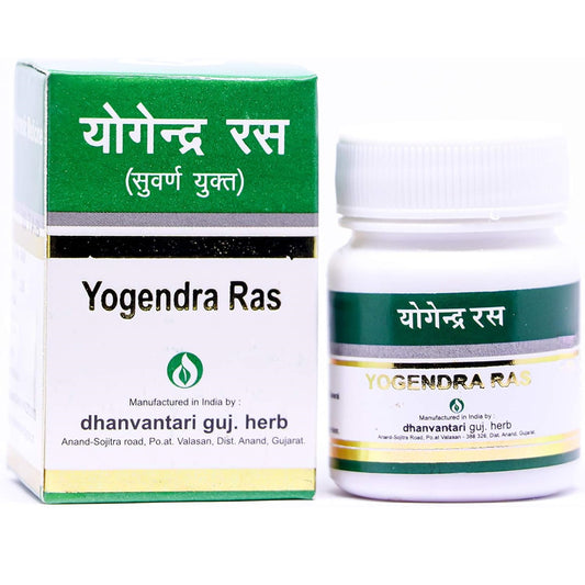 Dhanvantari Ayurvedic Yogendra Ras Suvarn Yukta Tablet