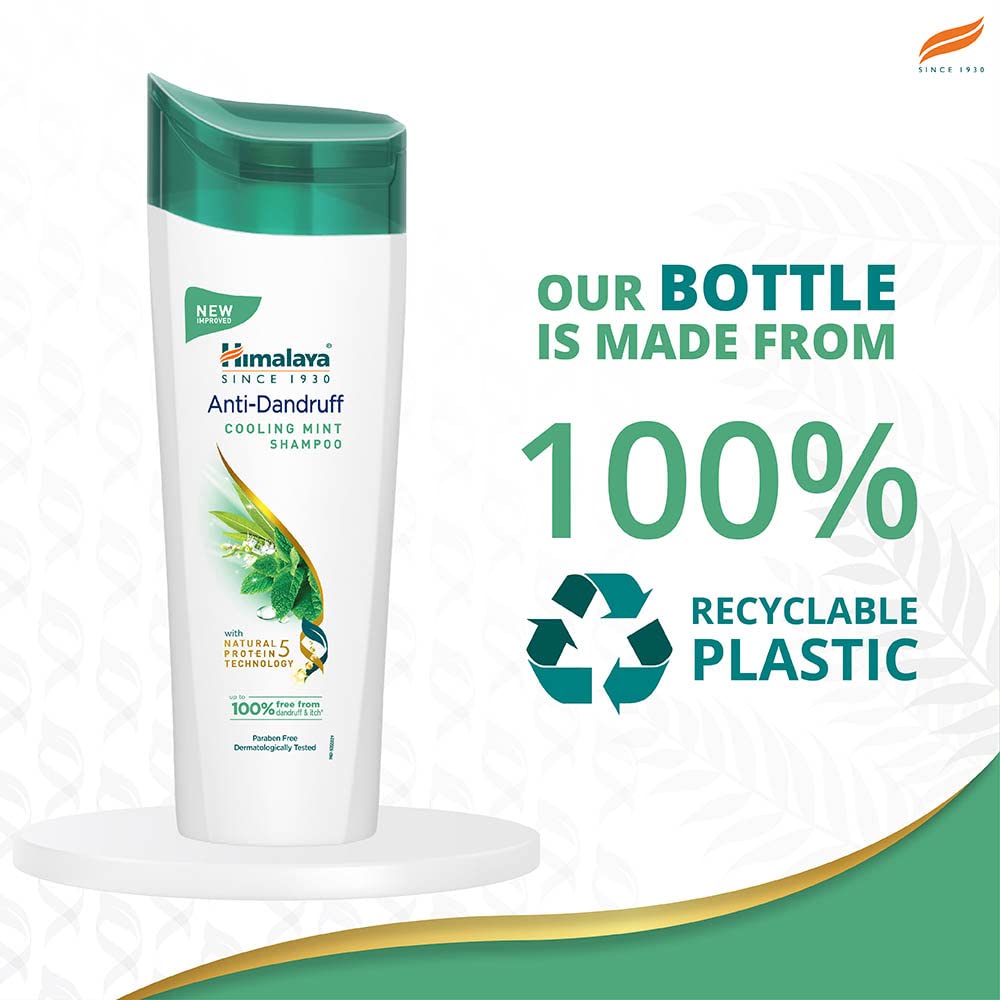 Himalaya Herbal Ayurvedic Personal Care Охлаждающий шампунь против перхоти с мятой до 100% без перхоти и зуда