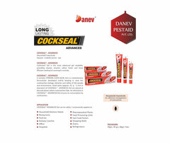 10 X Danev Cockseal Advanced Cockroach Insects Tube Gel