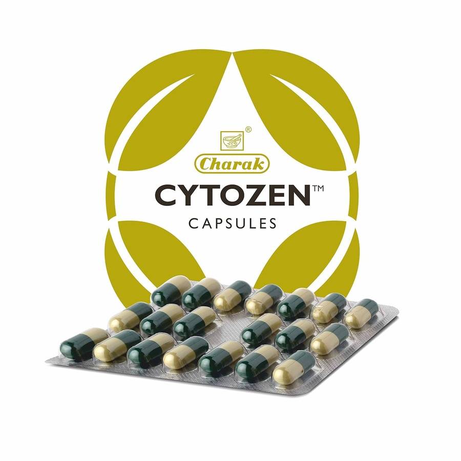 Charak Ayurvedic Cytozen 20 Capsules & Forte Syrup 100ml