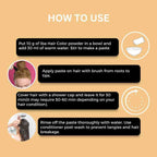 Care Hair Colour, Dark Coal Powder 60g