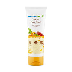 Mamaearth Ubtan Face Wash with Turmeric & Saffron for Tan Removal