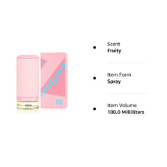 Skinn by Titan Fastrack Perfume Spray Women's Pulse,Beat & Trance 100ml