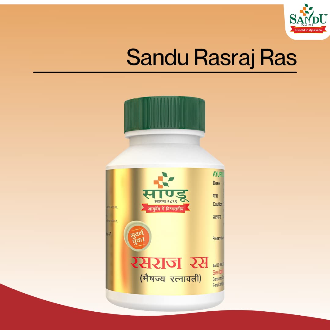 Sandu Ayurvedic Rasraj Ras 10 Tablets
