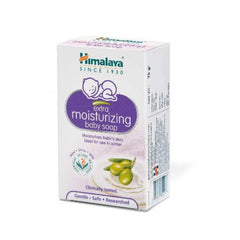Himalaya Herbal Ayurvedic Extra Moisturizing Baby Care Gently Cleanses Without Causing Post-Bath Dryness Soap