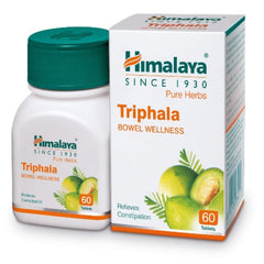 Himalaya Pure Herbs Оздоровление кишечника Травяные аюрведические таблетки Трифала избавляют от запоров