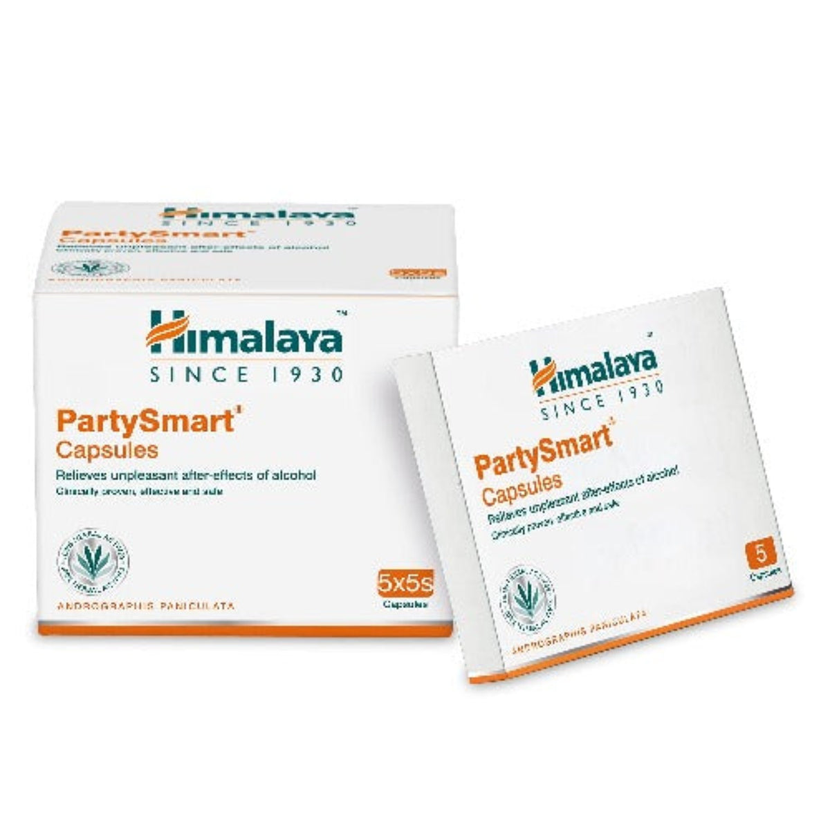Himalaya Wellness Herbal Ayurvedic PartySmart 5 Kapseln