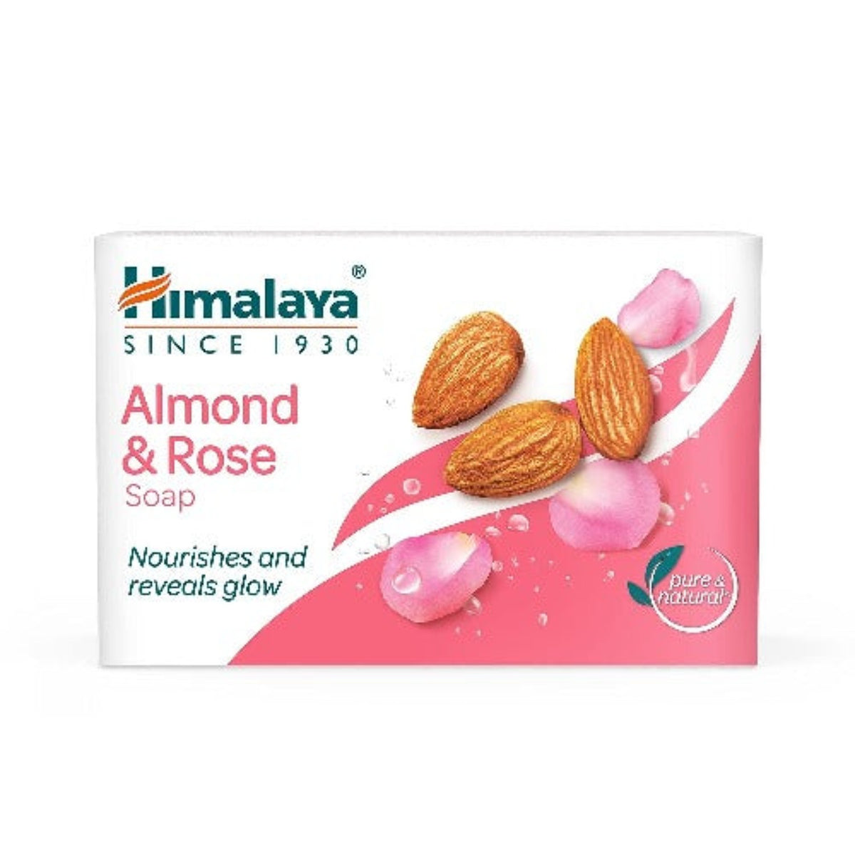 Himalaya Herbal Ayurvedic Personal Body Care Mandel &amp; Rose spendet Feuchtigkeit und kühlt die Hautseife