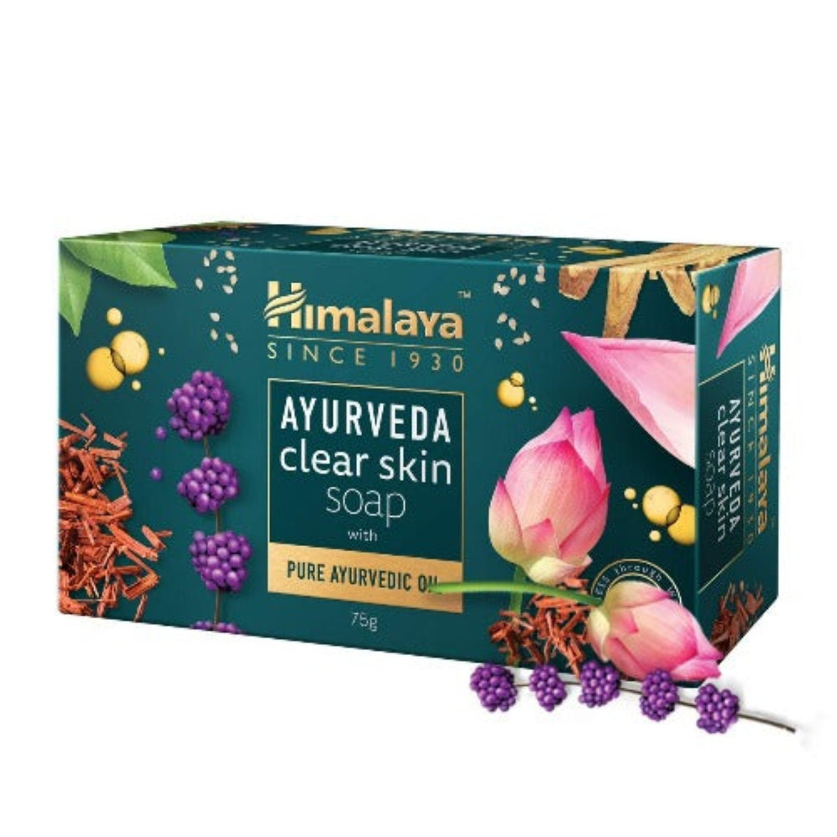 Аюрведический уход за телом Himalaya Herbal, аюрведическая масляная ванна для чистой кожи, теперь в мыле