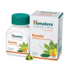Himalaya Pure Herbs Metabolic Wellness Herbal Ayurvedic Karela регулирует уровень глюкозы 60 таблеток