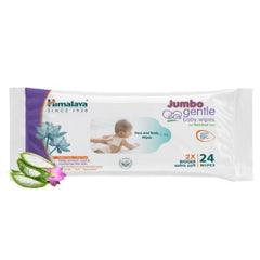 Himalaya Herbal Ayurvedic Jumbo Gentle Baby - Feuchttücher für die Reinigung Ihres Babys, jederzeit und überall