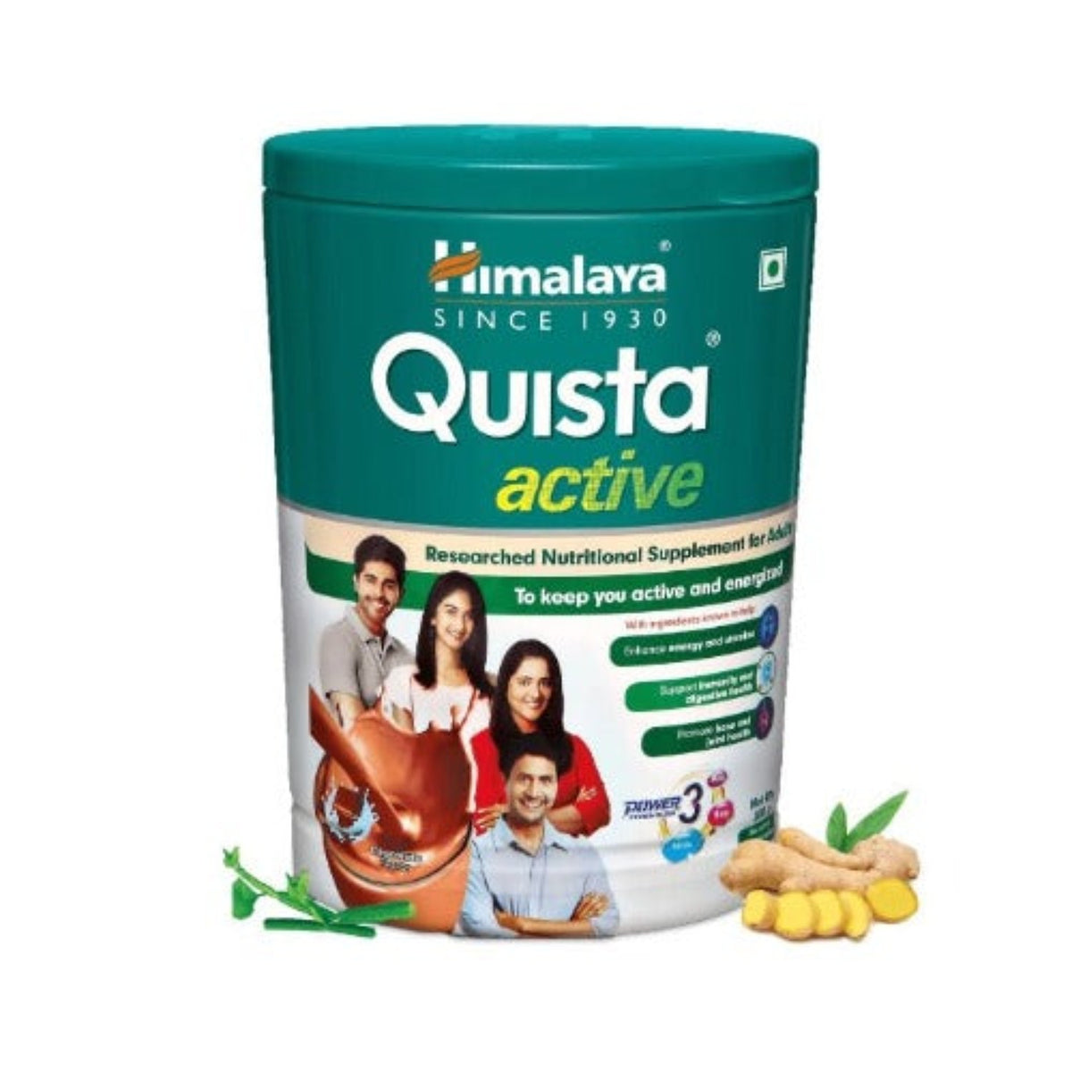 Himalaya Herbal Ayurvedic Quista active Шоколадно-молочная масала для взрослых 200 г