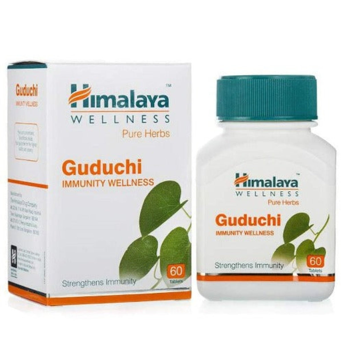 Himalaya Pure Herbs Immunity Wellness Травяной аюрведический препарат Гудучи укрепляет иммунитет 60 таблеток