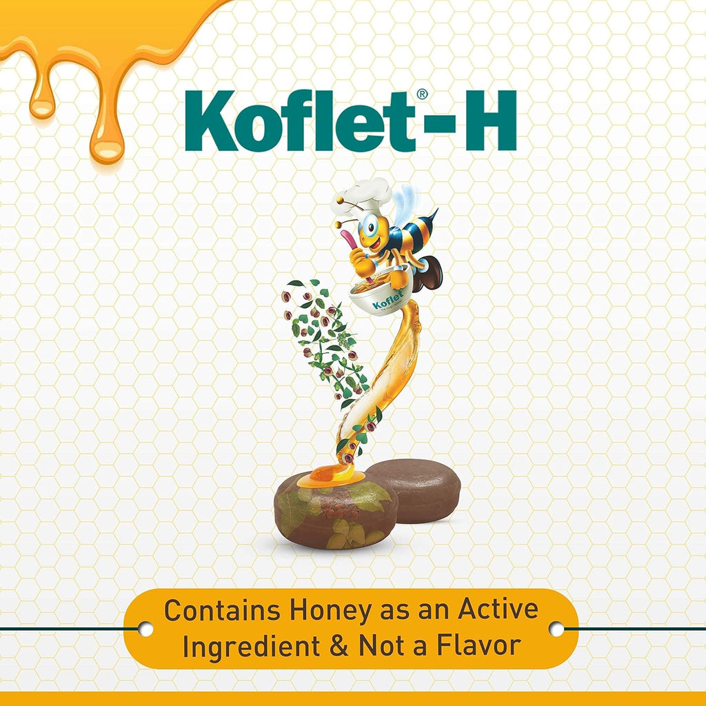 Himalaya Herbal Koflet H Lutschtabletten Geschmack Orange &amp; Ingwer 10 x 6 Stück