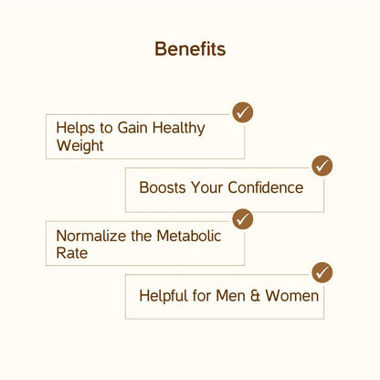 Divisa Herbal Care Ayurvedic Accumass Weight Gain Capsule