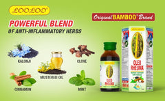 LooLoo Ayurvedic Oleo Rheuma Herbal Liniment Oil