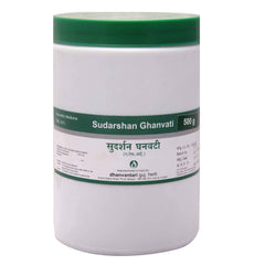 Dhanvantari Ayurvedic Sudarshan Ghanvati Useful In Fever & Malaria Tablet