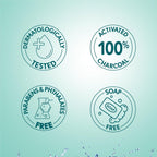 Гималайский травяной аюрведический уход за собой, Детокс, древесный уголь, выводит токсины и очищает кожу, мытье лица