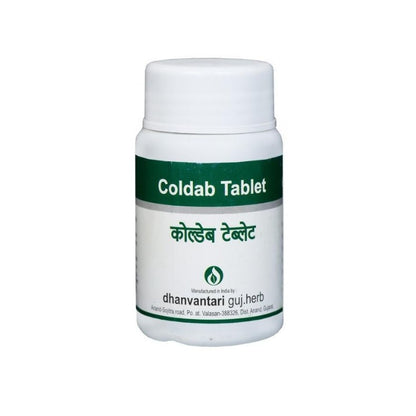 Dhanvantari Ayurvedic Coldab Anticold,Anticough & Antifever Table