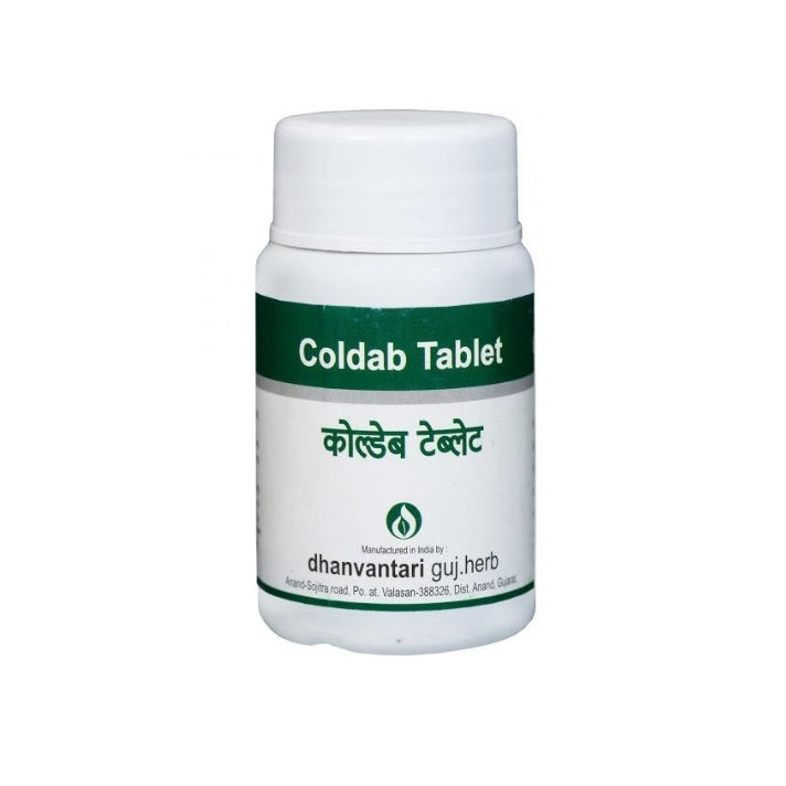 Dhanvantari Ayurvedic Coldab Anticold,Anticough & Antifever Table