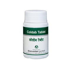 Dhanvantari Ayurvedic Coldab - Tabelle gegen Erkältung, Husten und Fieber