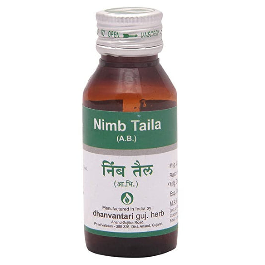 Dhanvantari Ayurvedic Nimb Taila Useful In Skin Disease Oil