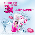 Fair &amp; Lovely ist jetzt Glow &amp; Lovely Bright Glow Gesichtswaschmittel 3x Multivitamin