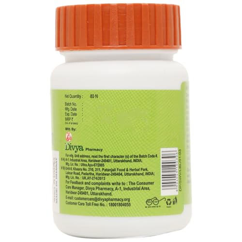 Patanjali Divya Swasari Vati 80 Tabletten