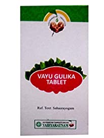 Vaidyaratnam Vayu Gulika 100 Tablet