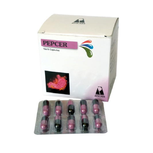 Ayu Labs Ayurvedic Pepcer Capsule & Syrup