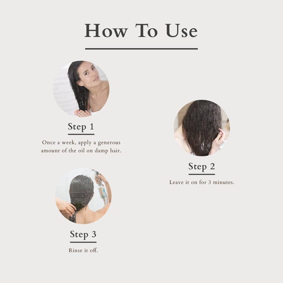 Lotus Organics+ Cosmetics Hair Fall Control Multi Herbs Oil 200ml