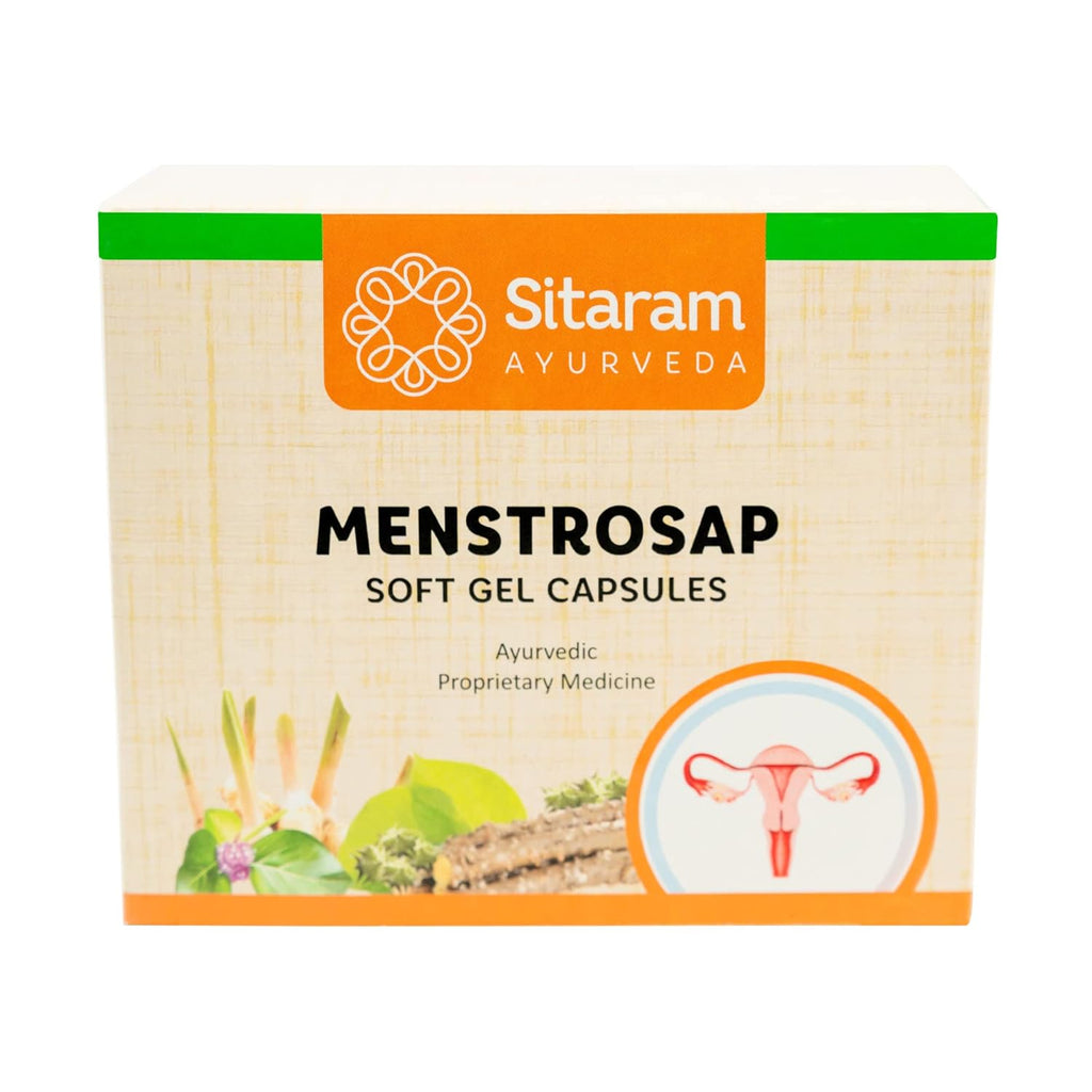 Sitaram Ayurveda Menstrosap Softgel 100 Capsules