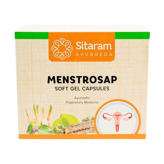 Sitaram Ayurveda Menstrosap Softgel 100 Capsules