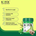 Charak Ayurvedic Kofol Rub For Cough & Common Cold Relife From Cold Balm 2 x 25 ml