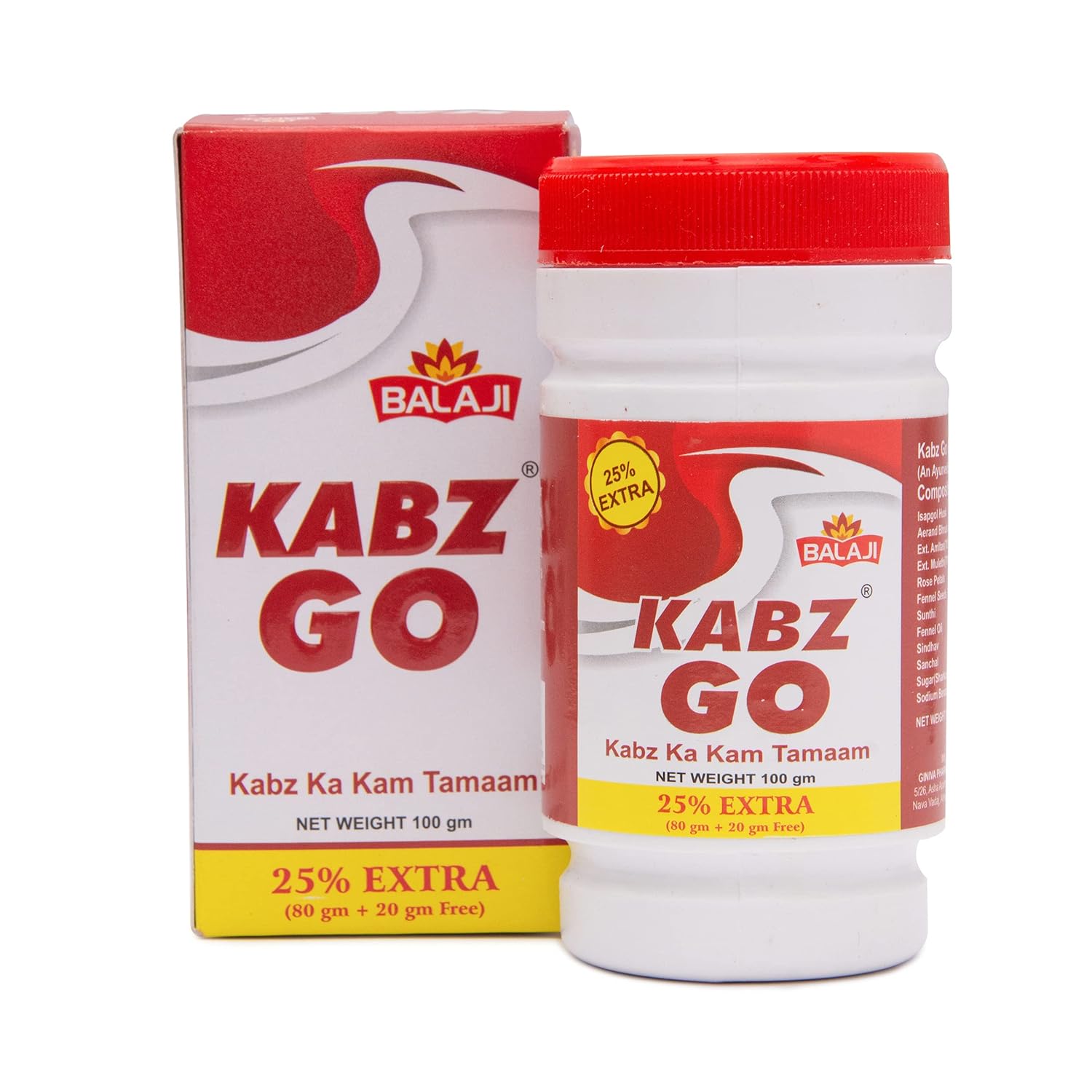 Balaji Sansthan Ayurvedic Kabz Go Churna For Fast Constipation Relief Churna Powder & Capsule
